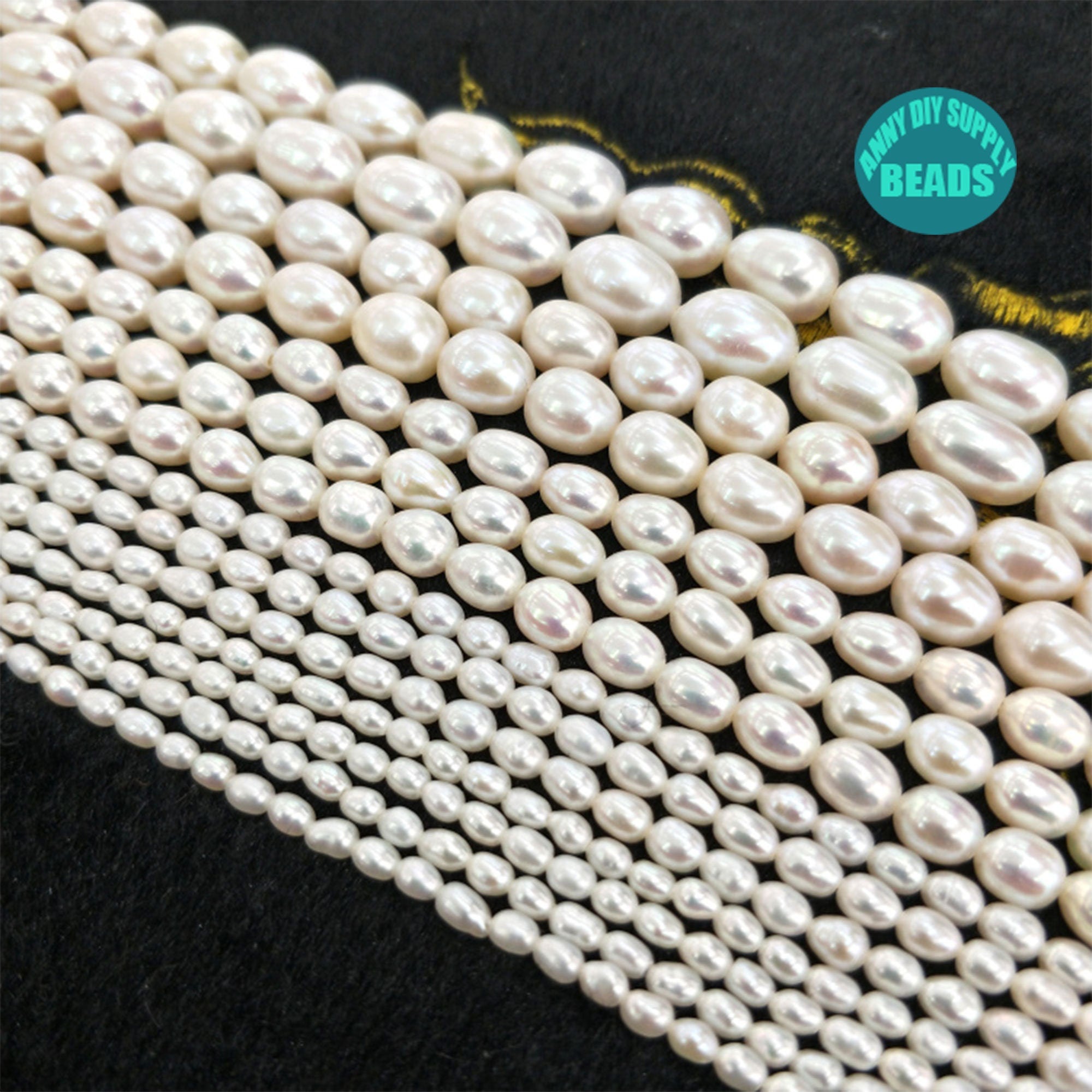 2.0mm Fresh Water Pearl beads,Samll Size Pearl Beads,Freshwater seed  pearls,necklace Pearl Beads – Annies little things