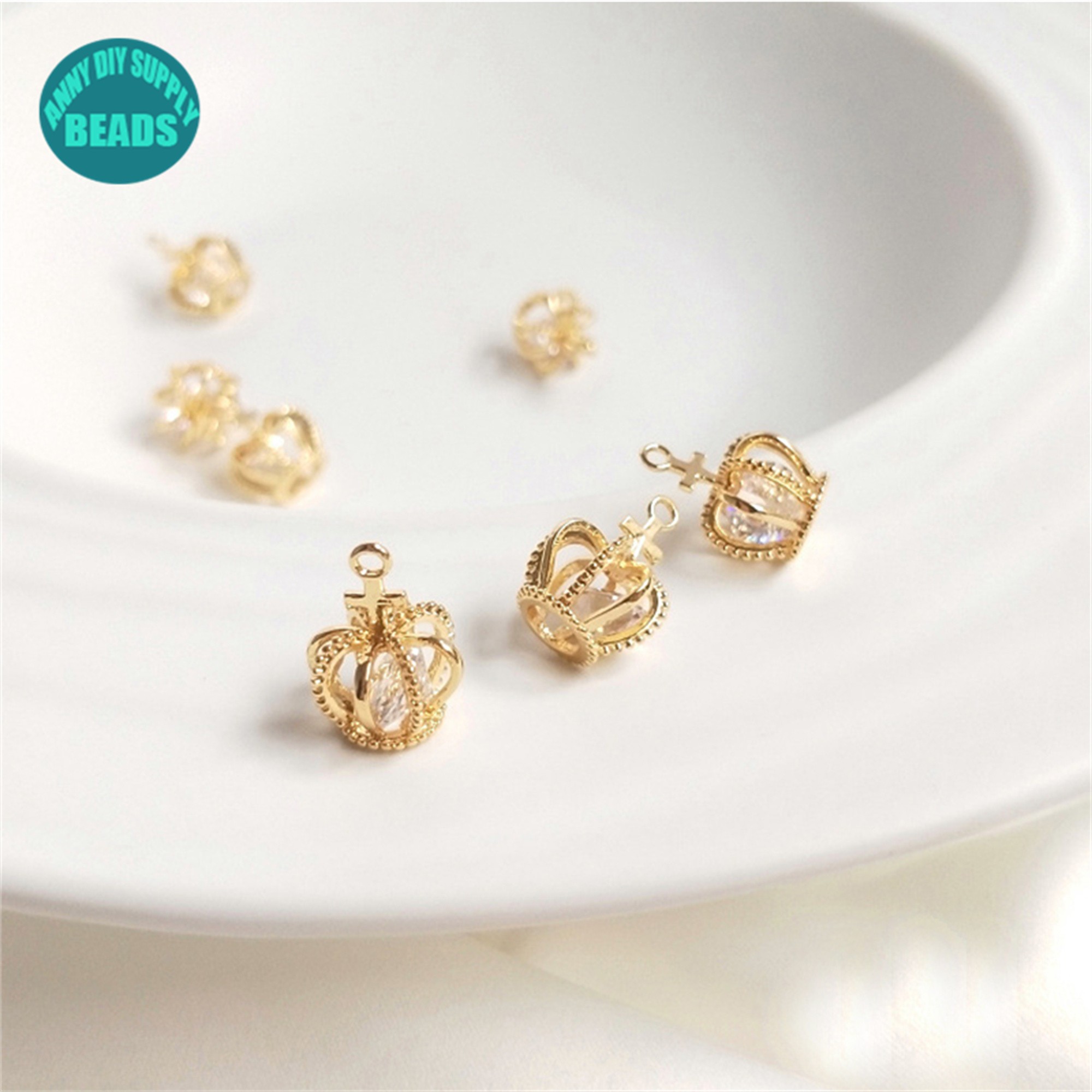 Gold plated hotsell charms wholesale